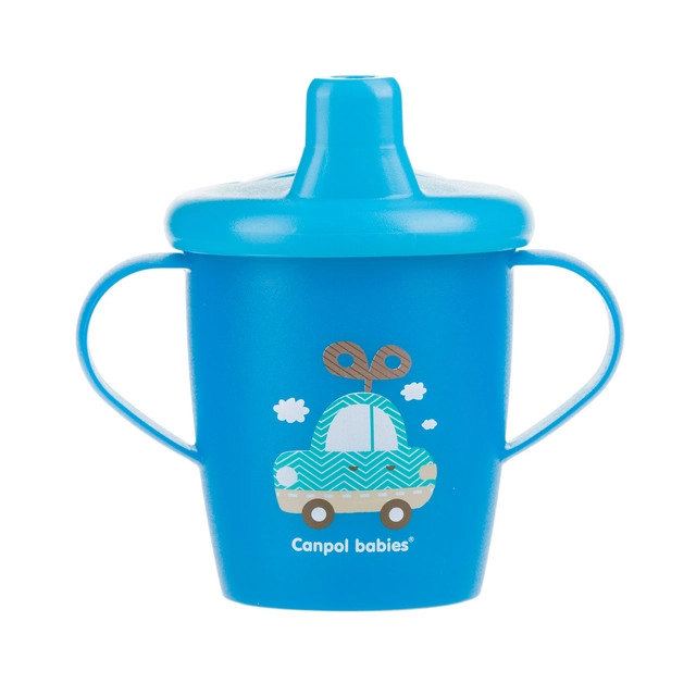 CANPOL babies Toys Чашка-непроливайка с носиком 250 мл,  9+ месяцев