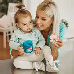 Бирюзовый canpol babies So Cool Чашка с антискользящим покрытием дна, 170 мл