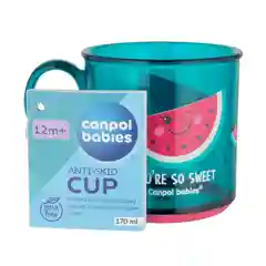 Бирюзовый canpol babies So Cool Чашка с антискользящим покрытием дна, 170 мл