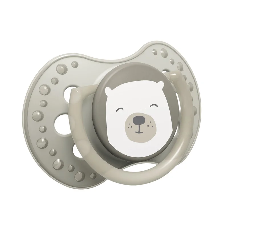 LOVI Buddy Bear Пустышка силиконовая динамическая 3-6 мес 2шт