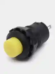 Кнопка DS-427 1.5A/250VAC с фиксацией желтая