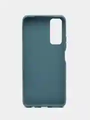 Лесной зеленый чехол на Huawei P Smart 2021, Хуавей П Смарт 2021 силиконовый цветной матовый