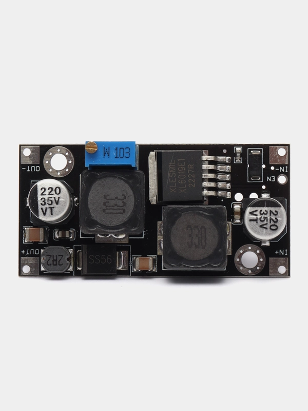 Повышающий DC-DC XL6019  (XL6009E/XL6009E1)  20W 5-32V to 1.3-35V - тип 1