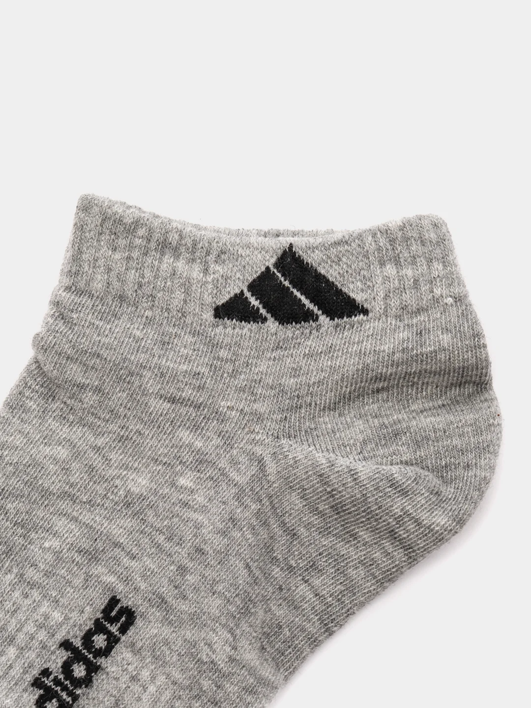 Серый комплект носков adidas, 2 пары
