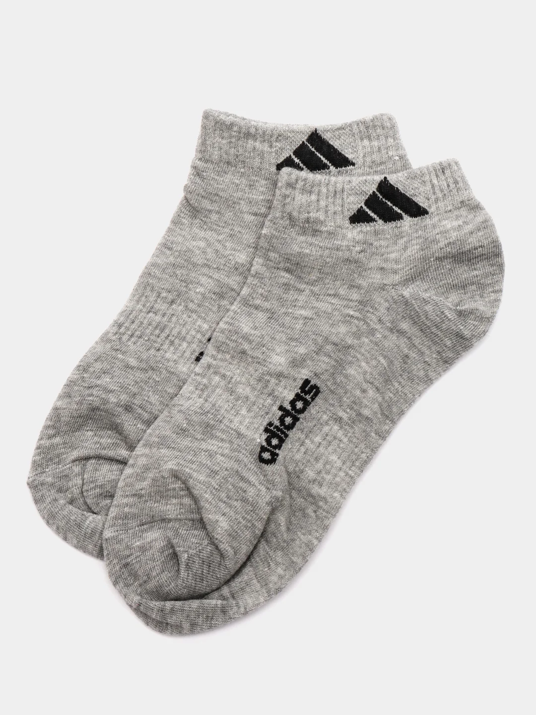 Серый комплект носков adidas, 2 пары