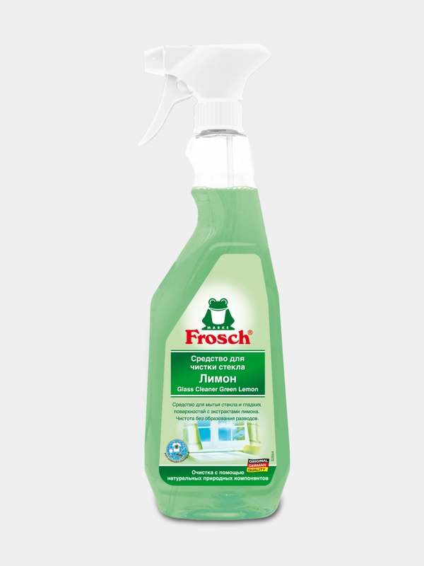 Средство для чистки стекла Лимон Frosch 750 мл