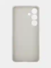 Серый чехол для Samsung Galaxy S24/S24 Plus/S24 Ultra силиконовый BROSCORP матовый / прозрачный
