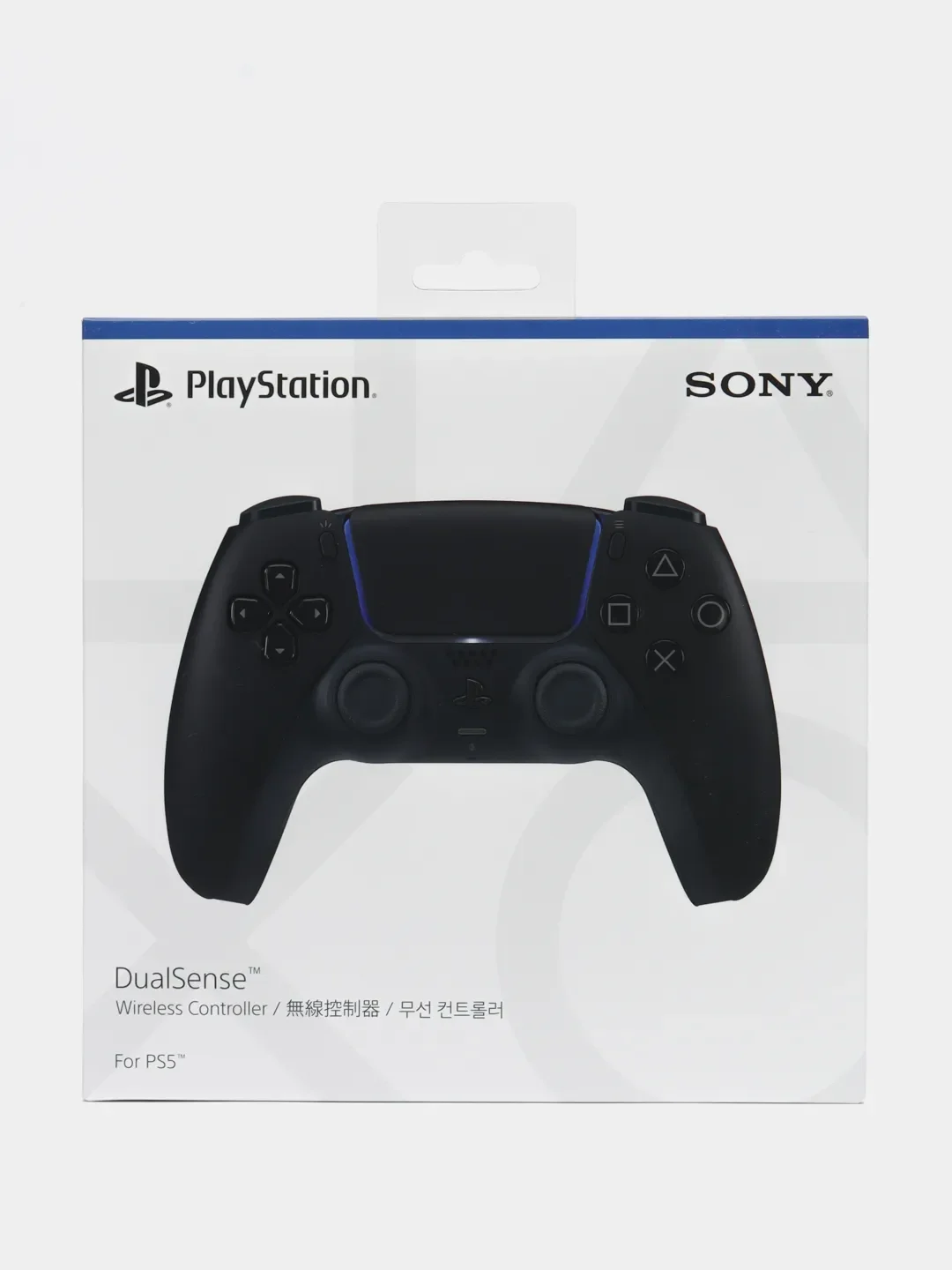Черный геймпад Sony PlayStation 5 DualSense Джостик