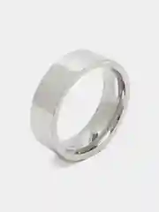 Серебряный парные кольца из нержавеющей стали