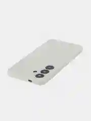 Серый чехол для Samsung Galaxy S24 Ultra S24 Plus S24 A55 A35 5G силиконовый ROSCO, защита камер