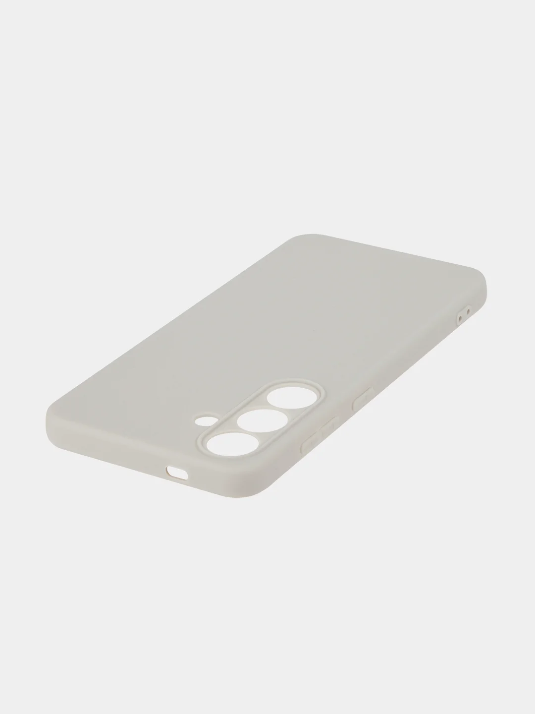 Серый чехол для Samsung Galaxy S24 Ultra S24 Plus S24 A55 A35 5G силиконовый ROSCO, защита камер