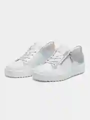 Белый кеды женские Remonte из натуральной кожи