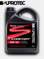 Моторное масло синтетическое Suprotec Comfort 5W-40 4л