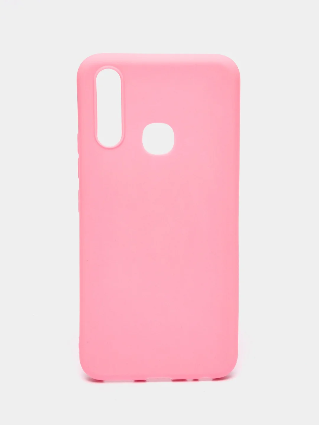 Розовый чехол силиконовый  Vivo Y17 / Y19 / Y20 / Y30 /