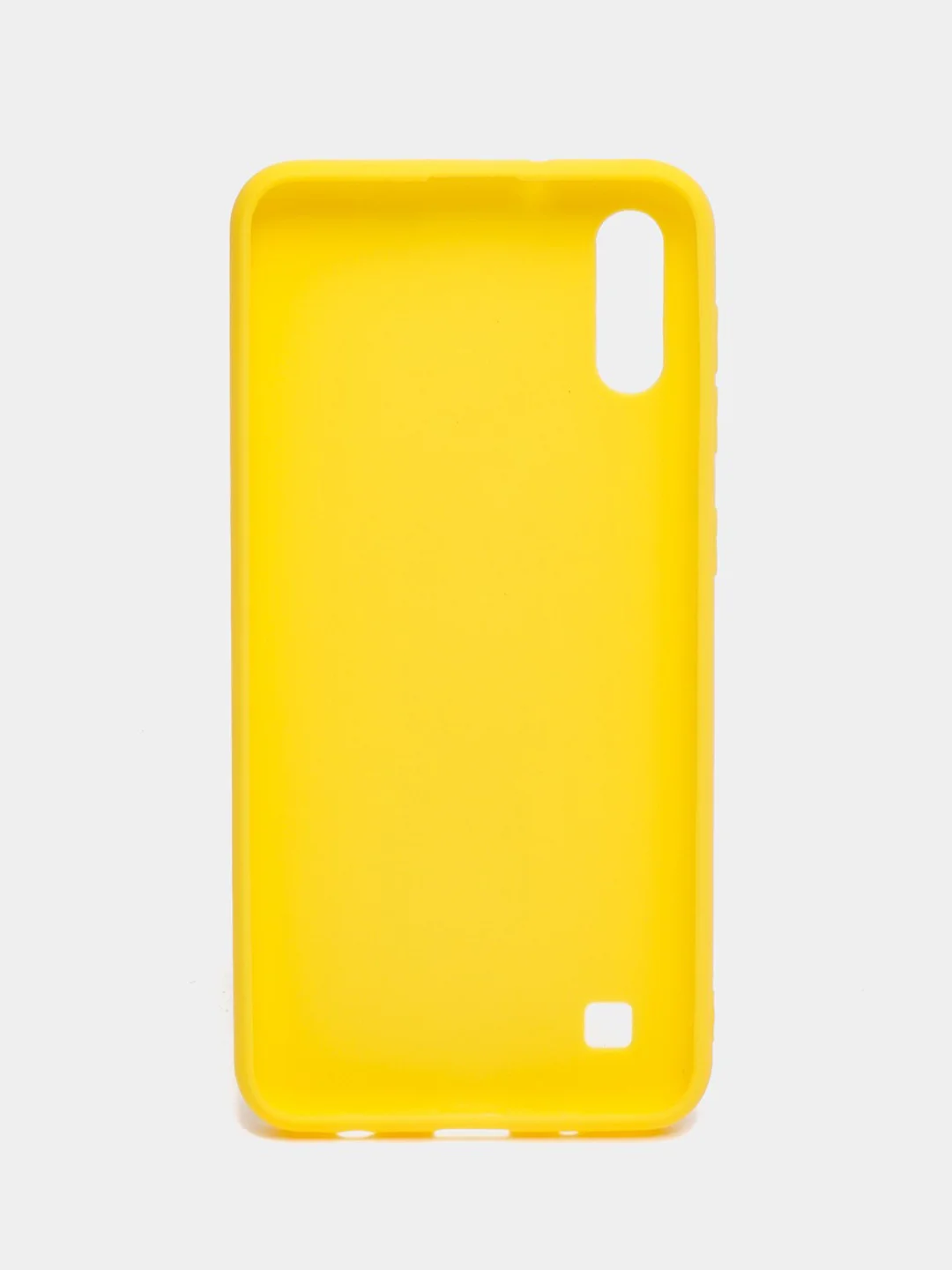Лимонный чехол силиконовый для Samsung Galaxy A10 (Самсунг Галакси А10), цветной, матовый