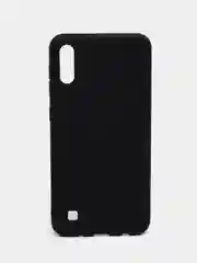 Угольный чехол силиконовый для Samsung Galaxy A10 (Самсунг Галакси А10), цветной, матовый