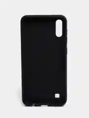 Угольный чехол силиконовый для Samsung Galaxy A10 (Самсунг Галакси А10), цветной, матовый