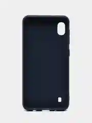 Индиго чехол силиконовый для Samsung Galaxy A10 (Самсунг Галакси А10), цветной, матовый