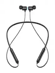Черный bluetooth-наушники с дугой BOROFONE BE58, БОЛЕЕ 15 ЧАСОВ МУЗЫКИ, МАГНИТНАЯ ФИКСАЦИЯ