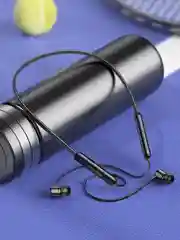 Черный bluetooth-наушники с дугой BOROFONE BE58, БОЛЕЕ 15 ЧАСОВ МУЗЫКИ, МАГНИТНАЯ ФИКСАЦИЯ