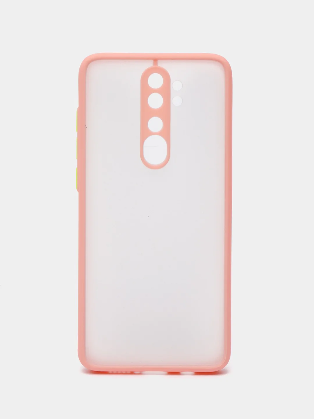 Конфетный чехол Xiaomi Redmi Note 8 Pro пластиковый матовый с цветными кнопками (Редми Нот 8 Про)