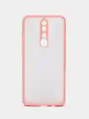 Конфетный чехол Xiaomi Redmi Note 8 Pro пластиковый матовый с цветными кнопками (Редми Нот 8 Про)