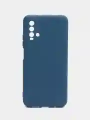 Темно-синий чехол для Xiaomi Redmi (Сяоми Редми) 9T Silicone Cover, силиконовый