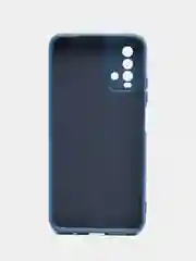 Темно-синий чехол для Xiaomi Redmi (Сяоми Редми) 9T Silicone Cover, силиконовый