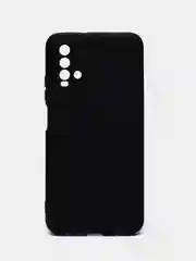 Черный чехол для Xiaomi Redmi (Сяоми Редми) 9T Silicone Cover, силиконовый