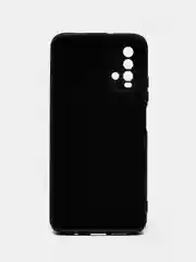 Черный чехол для Xiaomi Redmi (Сяоми Редми) 9T Silicone Cover, силиконовый