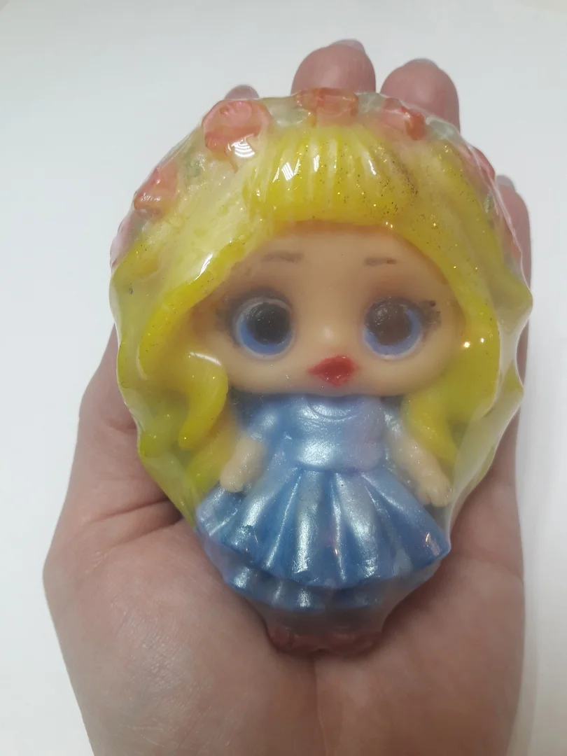 Мыло ручной работы "Кукла Лола", детское