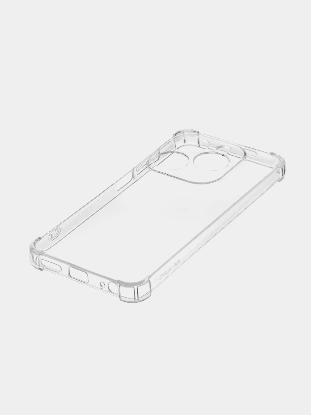 Прозрачный противоударный чехол для Infinix Hot 40/40 Pro/40i/Tecno Spark 20/Go 2024 BROSCORP силикон