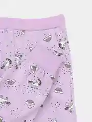 Лавандовый хлопковая пижама для девочки 2-5 лет