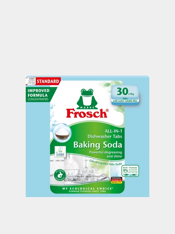 Таблетки для посудомоечной машины Сода Frosch 30 шт