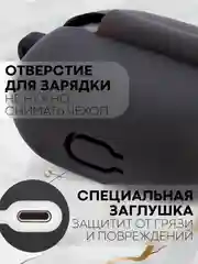 Чехол на Xiaomi Redmi Buds 4 Pro для беспроводных наушников КАРТОФАН силиконовый матовый