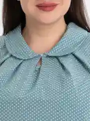 Бежевый женская туника большого размера