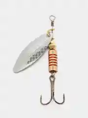 Медный блесна вращающаяся в расцветках Aglia Long Silver на спиннинг летняя рыболовная