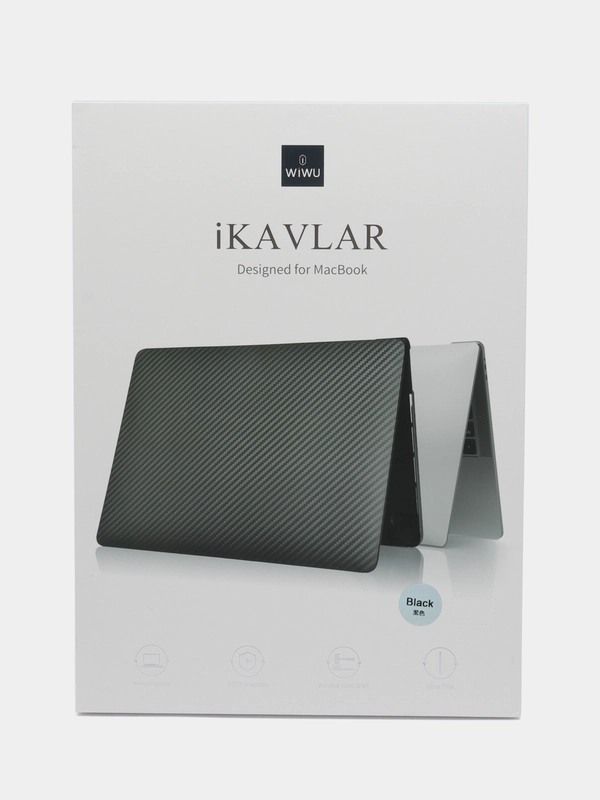 Чехол накладка WIWU iKavlar MacBook Pro 13 2020/2022 Black