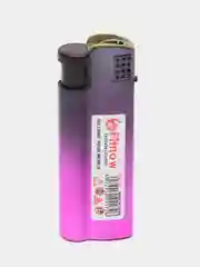 Фуксия зажигалка металлическая, газовая, автоген, заправляемая