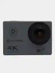 Желтый экшн-камера Electerra 1080p (4K с интерполяцией). C креплениями и водонепроницаемым кейсом