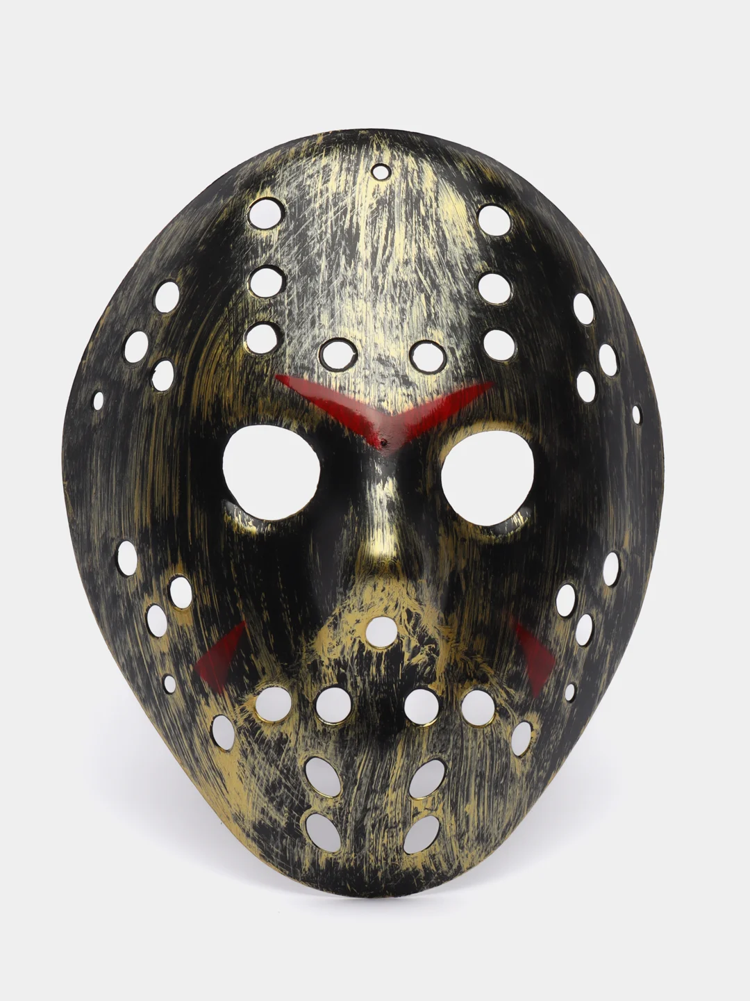 Золотой маска Джейсона Вурхиса Jason Voorhees из фильма пятница 13-е