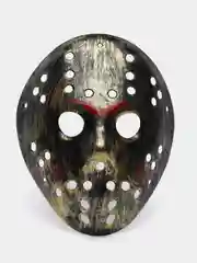 Золотой маска Джейсона Вурхиса Jason Voorhees из фильма пятница 13-е