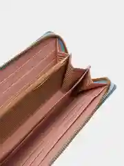 Лавандовый кошелек женский, из экокожи