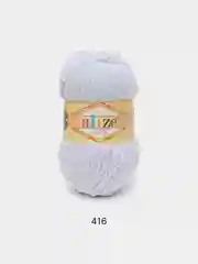 Серый металлик пряжа плюшевая Alize Softy, микрополиэстер, 50 г, 115 м