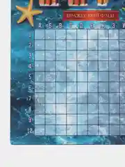 Белый настольная игра "Морской бой", 2 стираемых маркера, 2 игровых поля