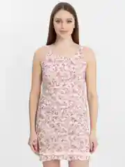Кораллово-розовый женская ночная рубашка, сорочка для дома свободная, подходит для беременных и кормящих мам