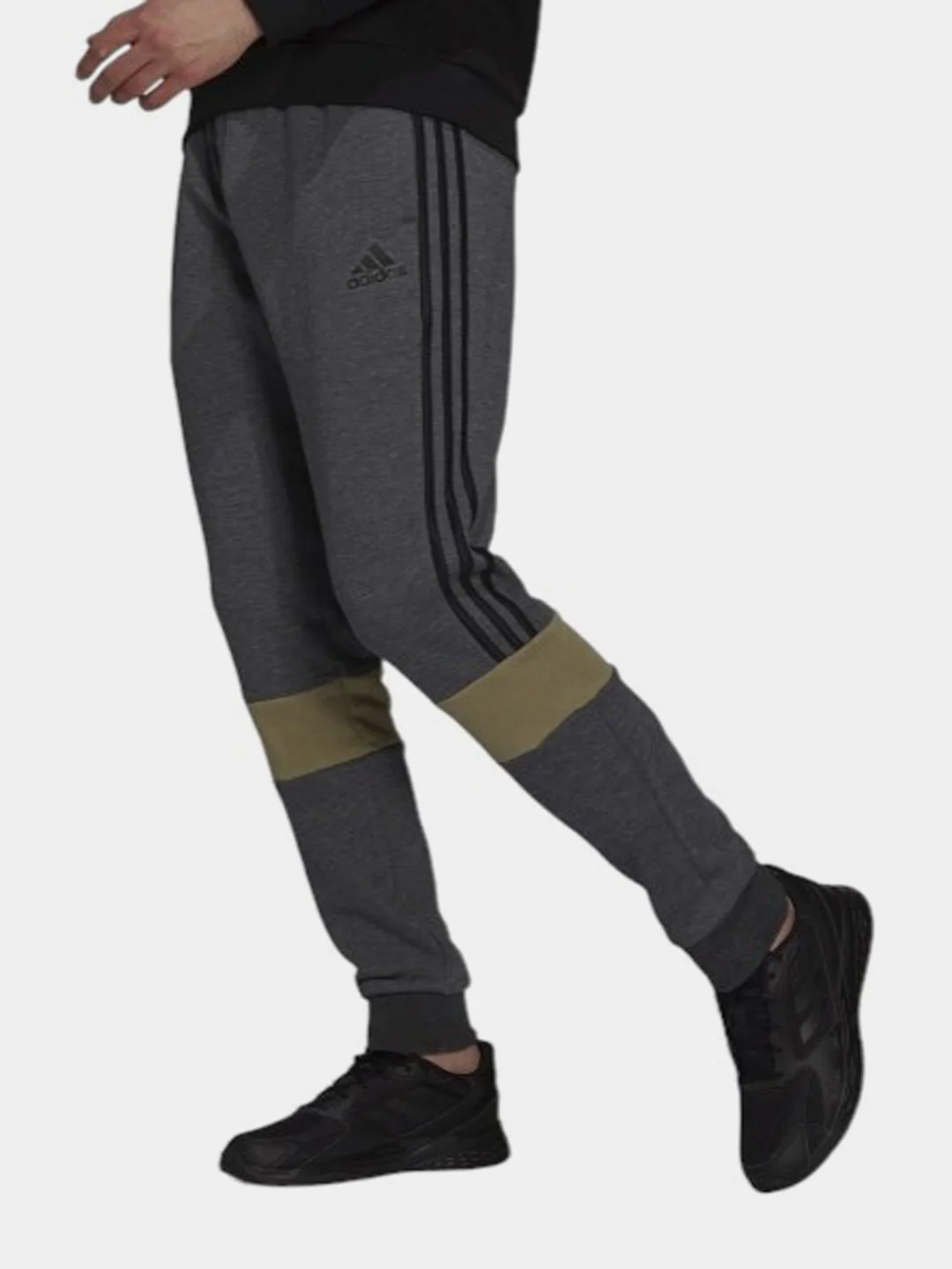 Брюки мужские спортивные, штаны Adidas с полосками