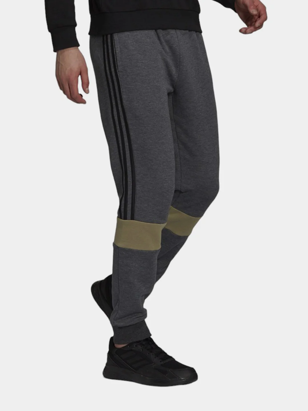 Брюки мужские спортивные, штаны Adidas с полосками