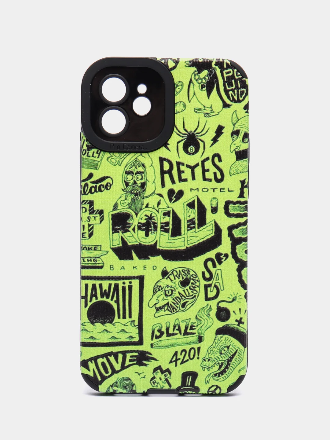 Чехол для айфона Green на iPhone 11, 12, 13, 14, 15, Pro, Pro Max, Plus, Mini