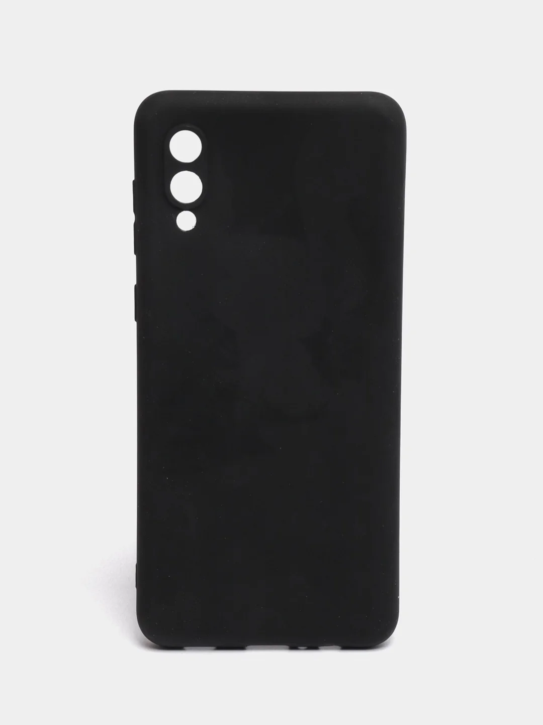Черный чехол для Samsung Galaxy A02 / M02 2021 / A022F, силиконовый / Самсунг Галакси А02 / М02